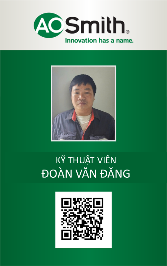 Kỹ thuật viên ĐOÀN VĂN ĐĂNG - Hà Nội