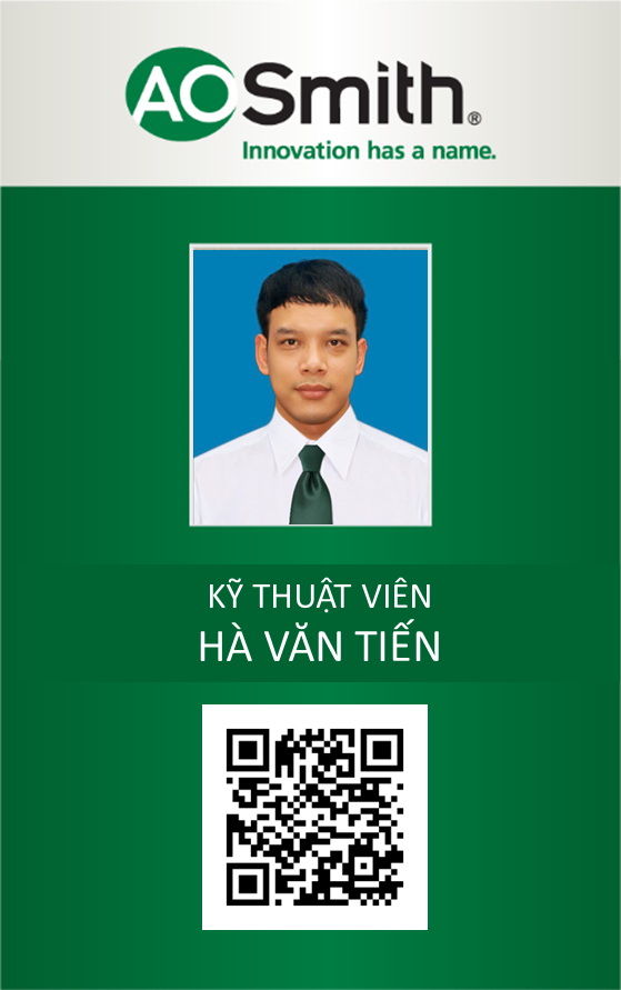 Kỹ thuật viên HÀ VĂN TIẾN - Hà Nội