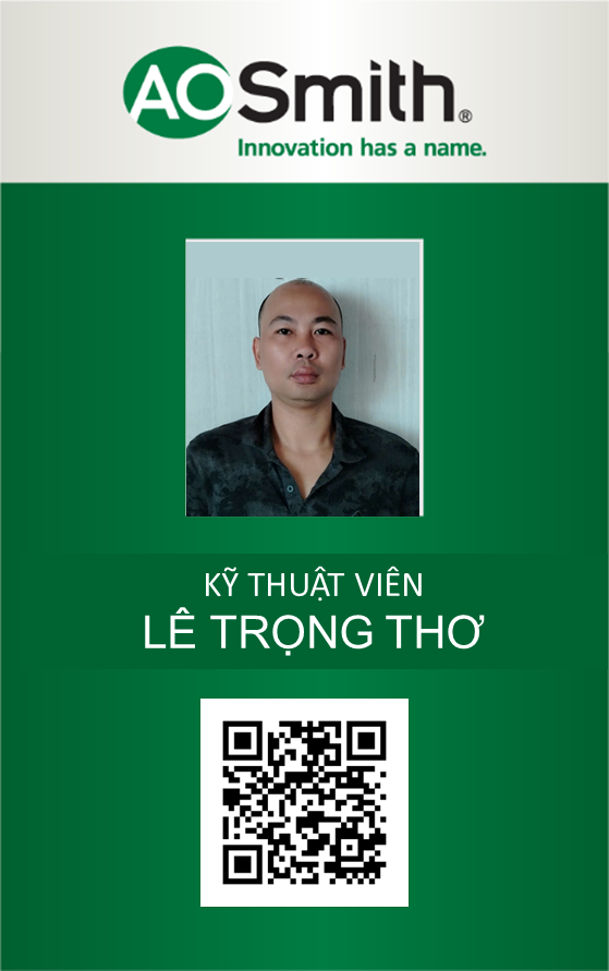 Kỹ thuật viên LÊ TRỌNG THƠ - Hà Nội