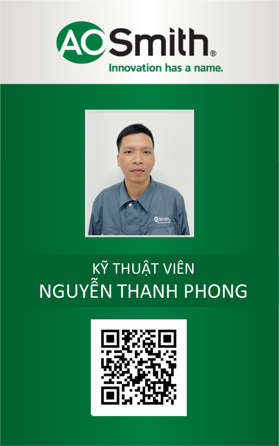 Kỹ thuật viên Nguyễn Thanh Phong - Hồ Chí Minh