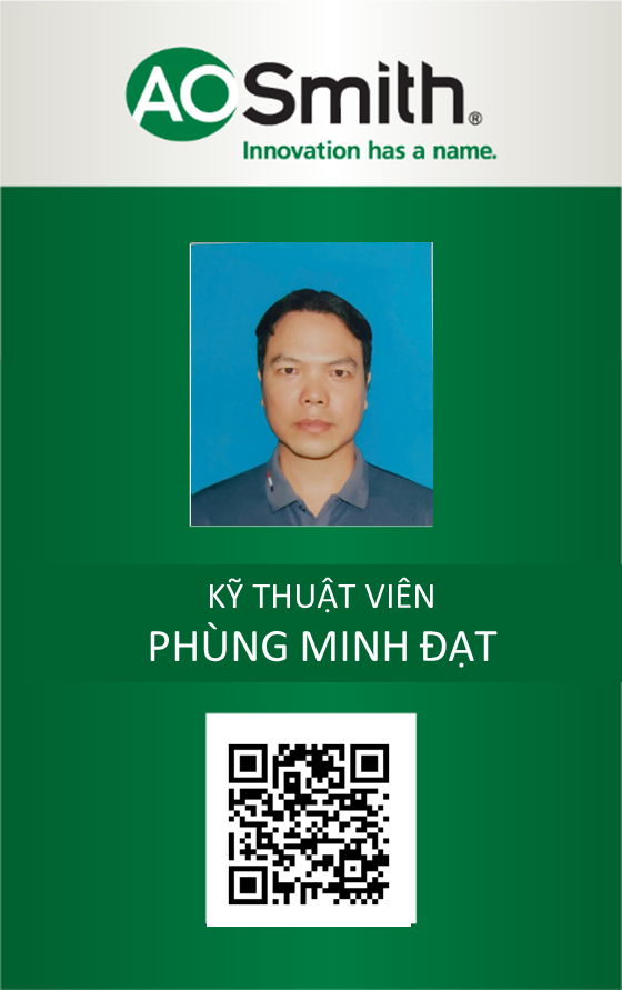 Kỹ thuật viên PHÙNG MINH ĐẠT - Hà Nội