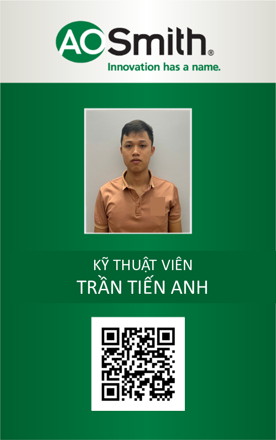 Kỹ thuật viên TRẦN TIẾN ANH - Hà Nội