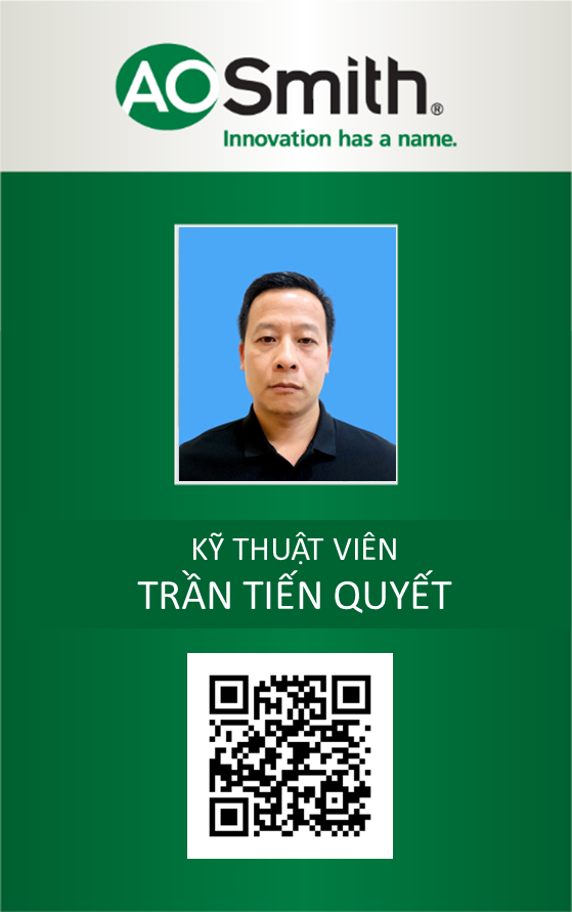 Kỹ thuật viên TRẦN TIẾN QUYẾT - Hà Nội