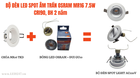 Cách đơn giản và RẺ nhất mà vẫn có ánh sáng xịn xò CRI90 - chính hãng OSRAM