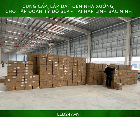 Cung cấp đèn led OSRAM cao cấp cho dự án tỷ đô - SLP Hạp Lĩnh - Bắc Ninh