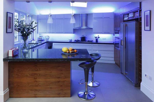 Mẹo bố trí đèn led cho nhà bếp tối ưu công năng sử dụng nhất