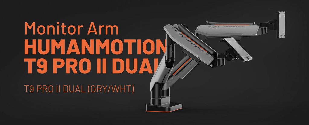 HumanMotion T9 Pro II Dual Màu Xám