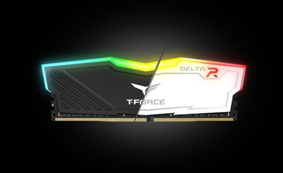 RAM TeamGroup T-Force Delta RGB 16GB DDR4 3600Mhz White 23
