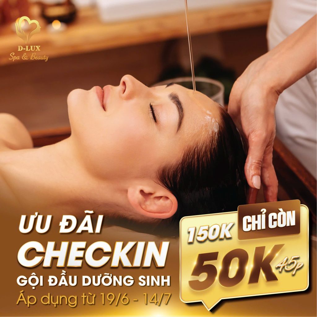 ƯU ĐÃI CHECK IN - GỘI ĐẦU DƯỠNG SINH