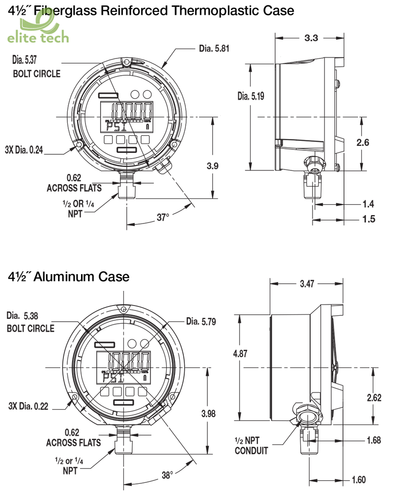 Đồng Hồ Áp Suất ASHCROFT 2071A