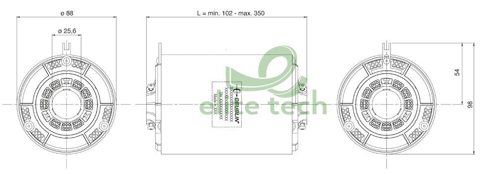 Khớp Nối Xoay DEUBLIN SRT25 Rotary Union