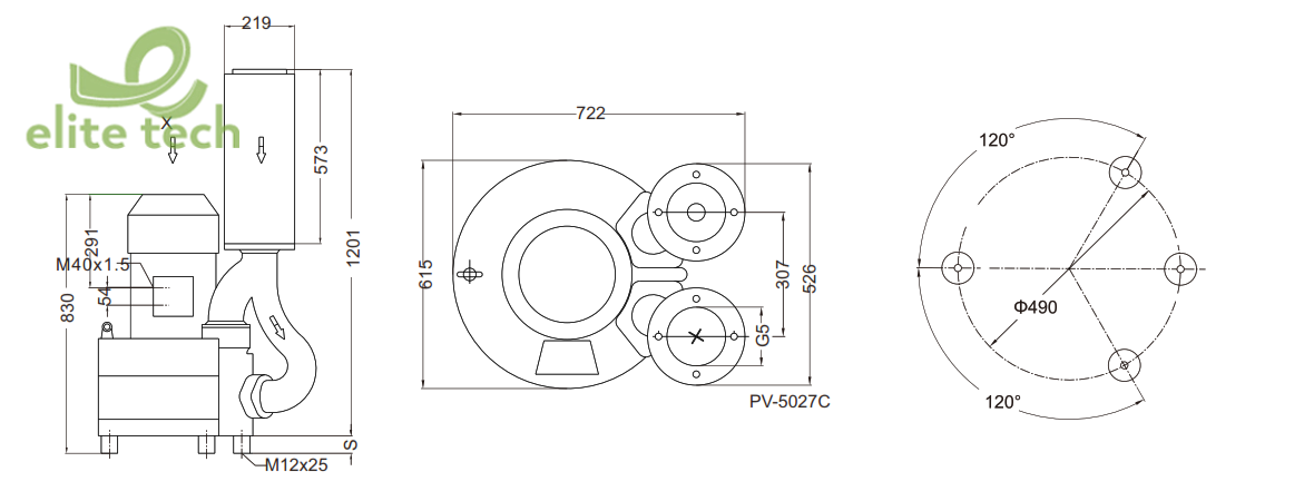 Máy Thổi Khí GOORUI GHBH 020 36 BW9