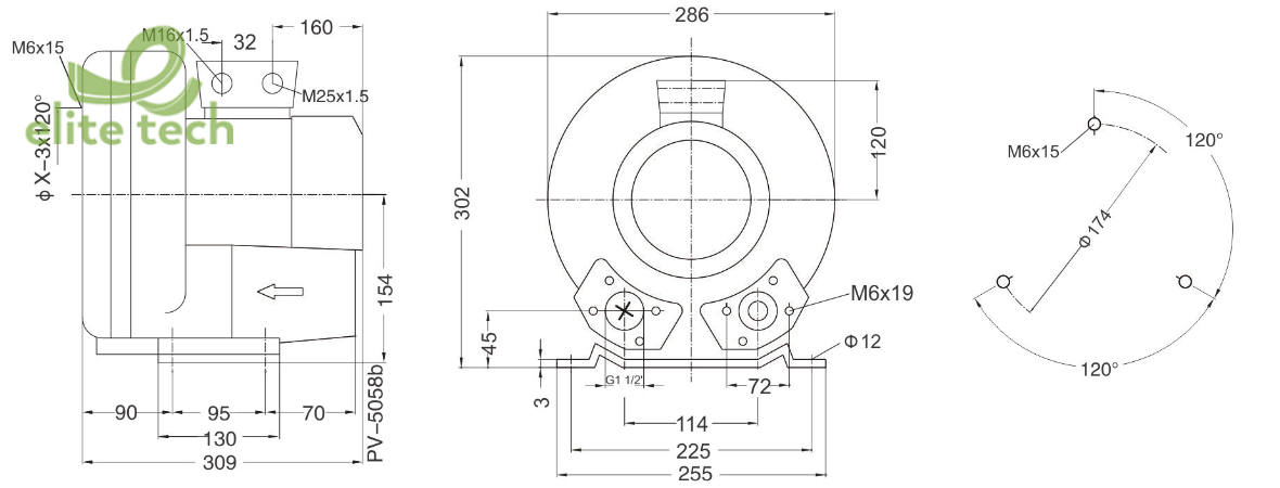 Máy Thổi Khí GOORUI GHBH 1D7 12 AR4