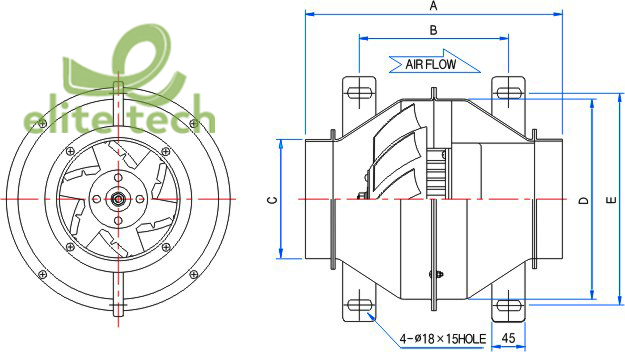 Máy Thổi Khí INNOTECH TJF-20B TJF-25B TJF-30B