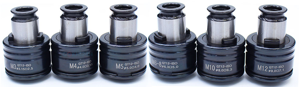 Collet kẹp mũi taro Model GT12 kích thước M3 đến M12