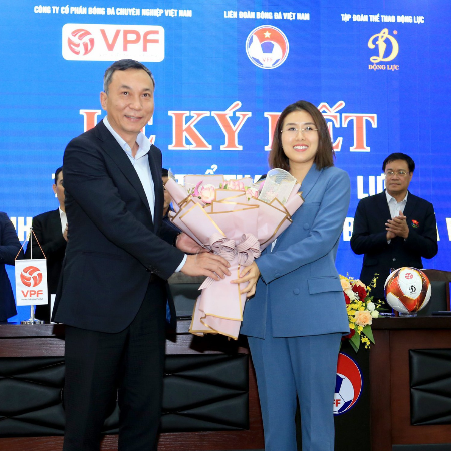 Tập đoàn thể thao Động Lực tài trợ gần 100 tỷ đồng cho Bóng đá Việt Nam