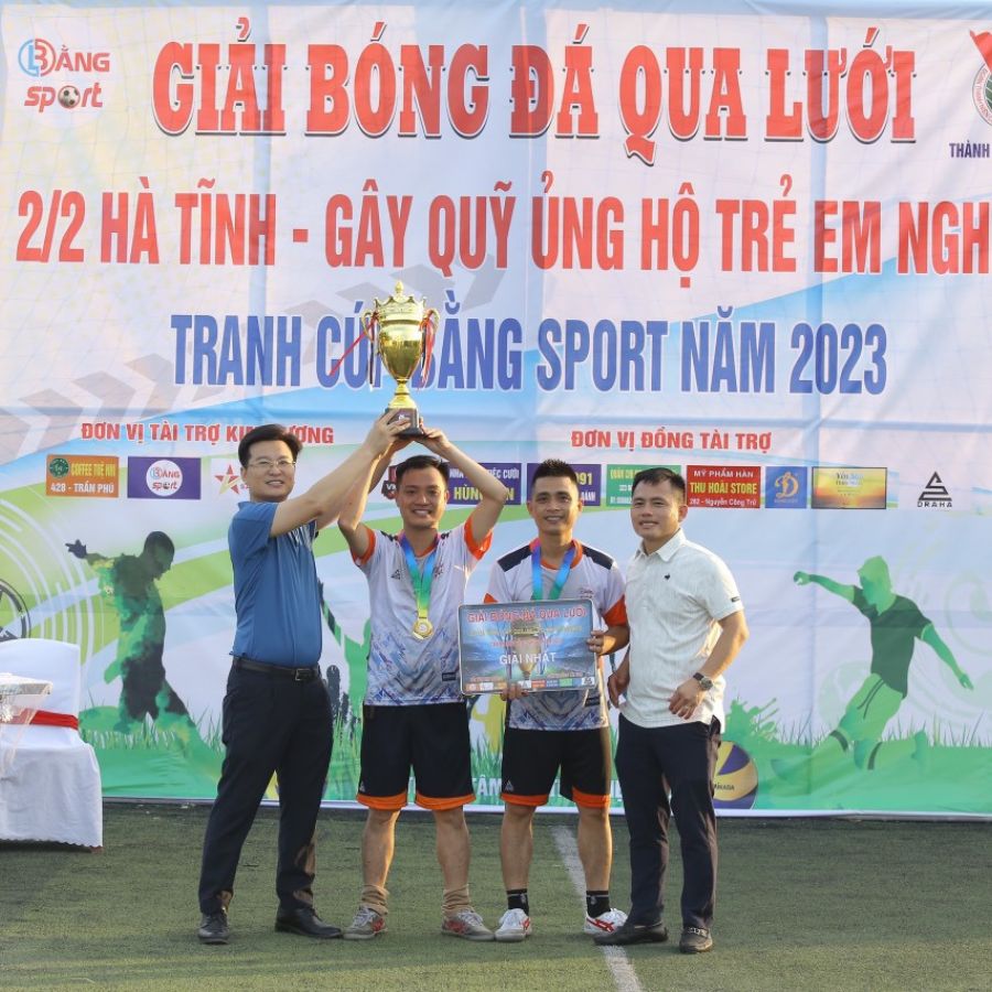 Động Lực đồng hành cùng Giải bóng đá qua lưới Hà Tĩnh - Bằng Sport 2023