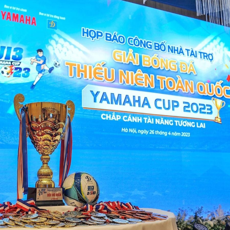 Động Lực đồng hành cùng Giải bóng đá Thiếu niên toàn quốc Yamaha Cup 2023