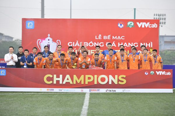Động Lực đồng hành cùng giải bóng đá hạng Nhì - cúp Vietfootball 2023