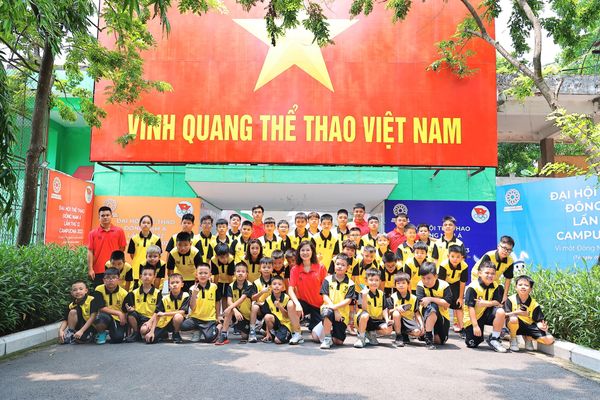 động lực đồng hành cùng trại hè bóng đá cff 2023
