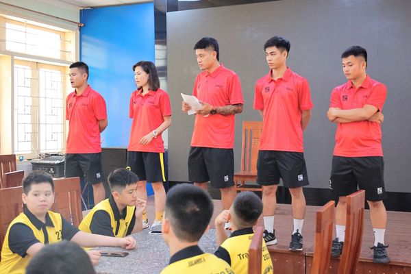 động lực đồng hành cùng trại hè bóng đá cff 2023
