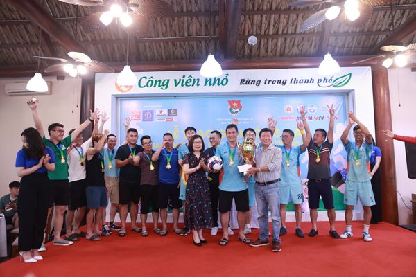 giải bóng đá thanh niên báo chí Khối Trung ương năm 2023