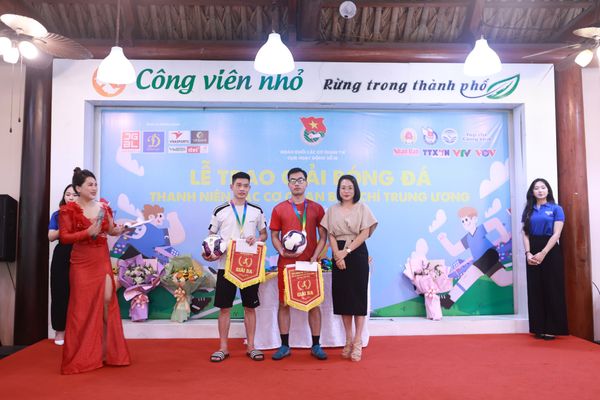 giải bóng đá thanh niên báo chí Khối Trung ương năm 2023