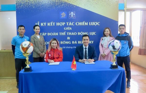 động lực hợp tác chiến lược cùng học viện bóng đá blue sky