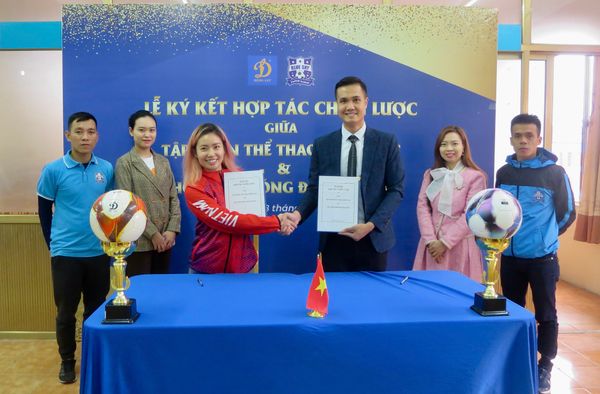 động lực hợp tác chiến lược cùng học viện bóng đá blue sky