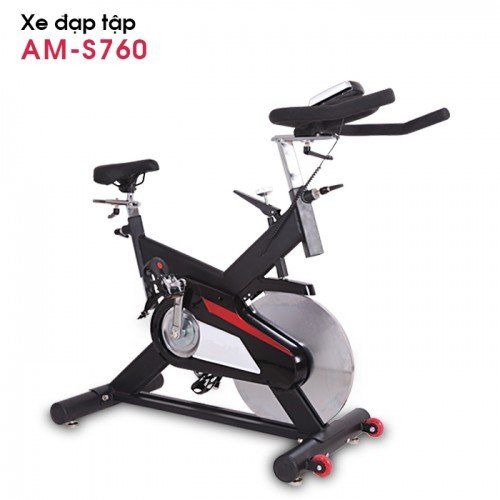 Xe đạp đa năng AM-S760 có thiết kế năng động, hiện đại phù hợp với không gian phòng gym