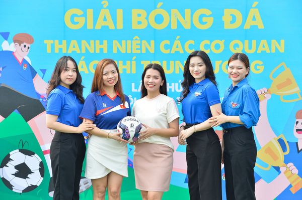 giải bóng đá thanh niên báo chí Khối Trung ương năm 2023