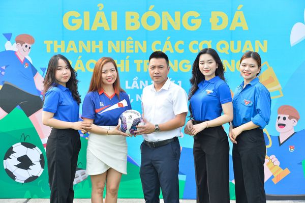 giải bóng đá thanh niên báo chí Khối Trung ương năm 2023