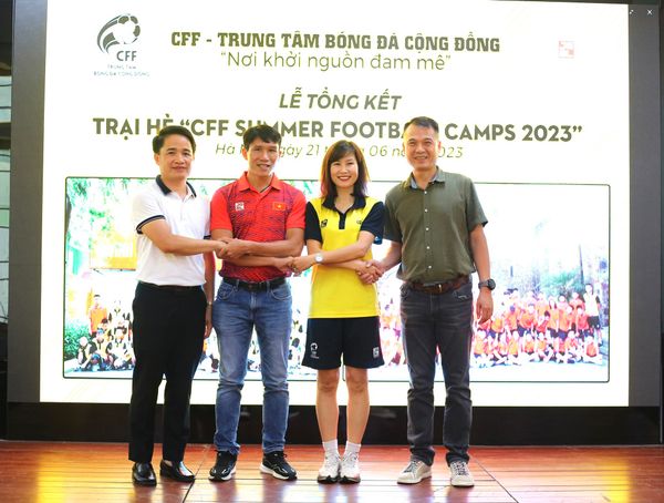 động lực đồng hành cùng trại hè bóng đá cff 2023