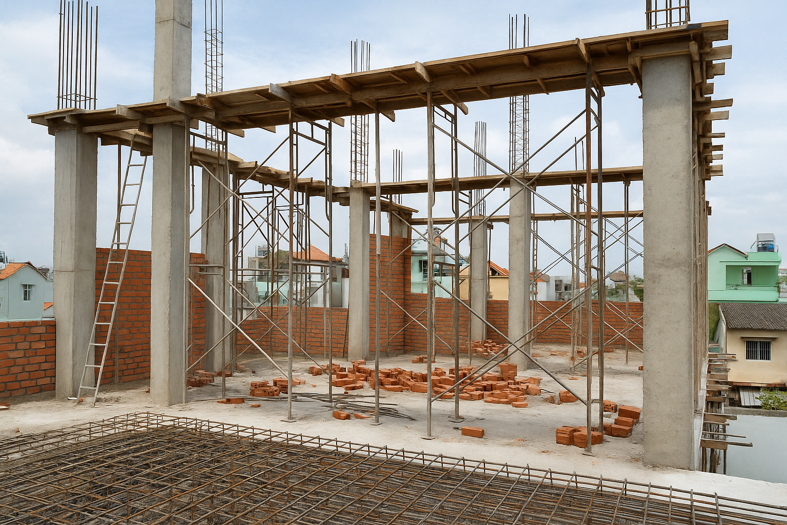 Dịch Vụ Thi Công Nhà Phần Thô – Tạp Hóa Việt