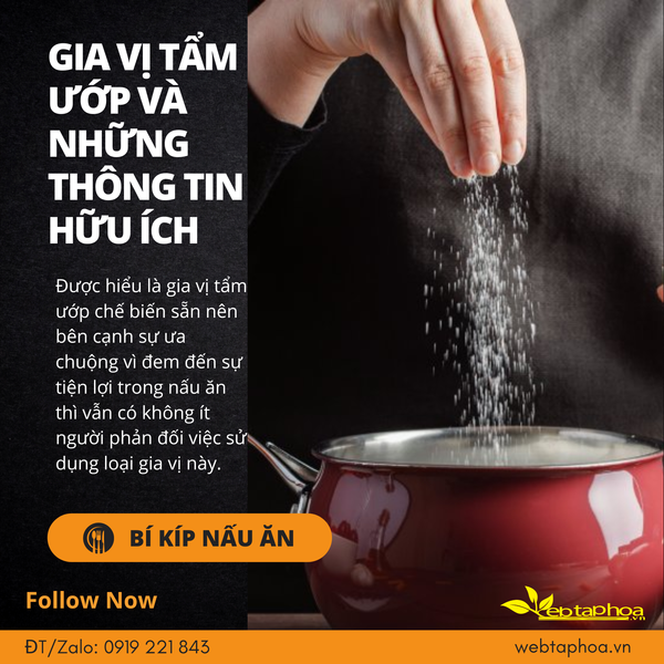 gia vị tẩm ướp