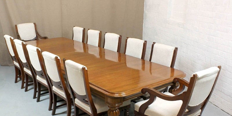 kích thước bàn ăn 12 ghế