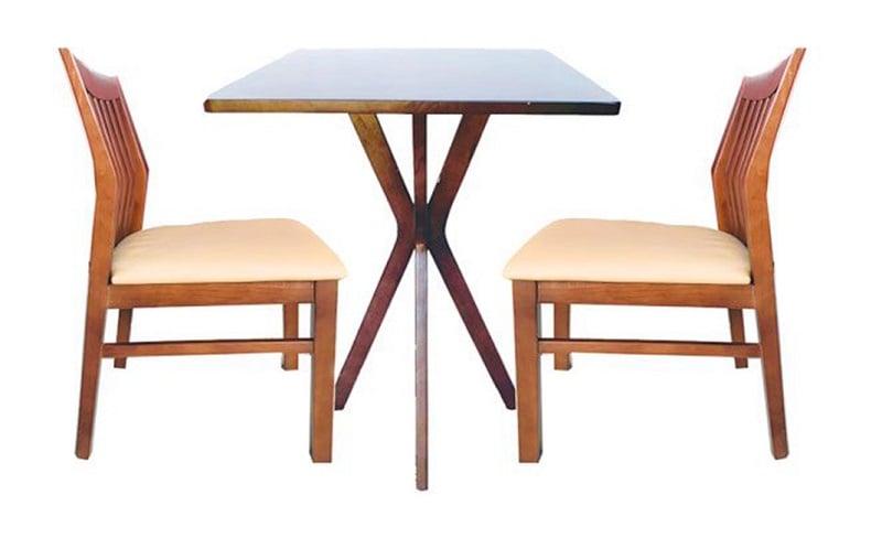 bàn ăn vuông 2 ghế