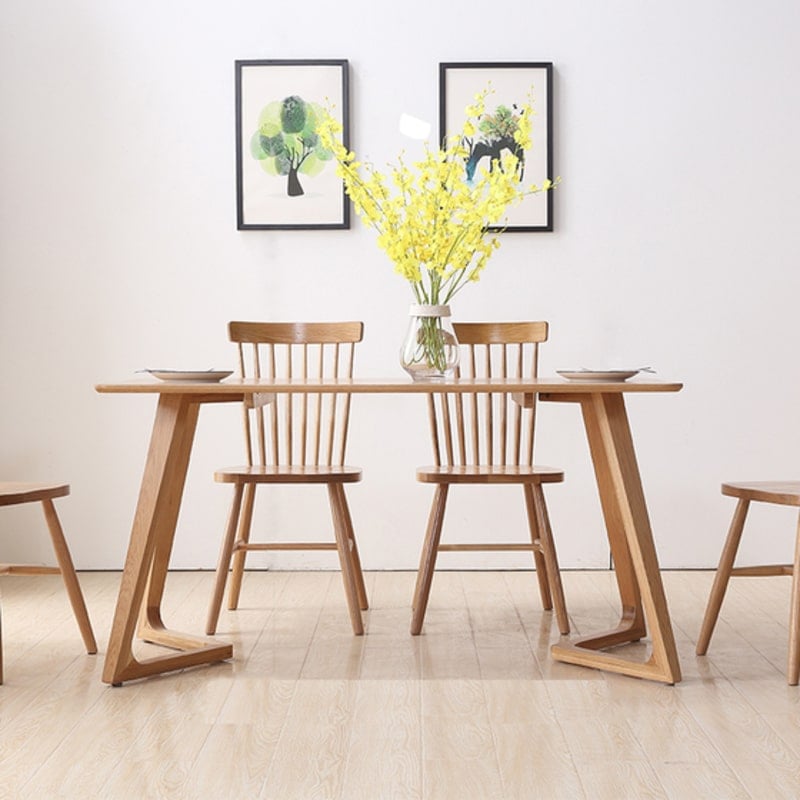 bàn ghế gỗ phòng ăn