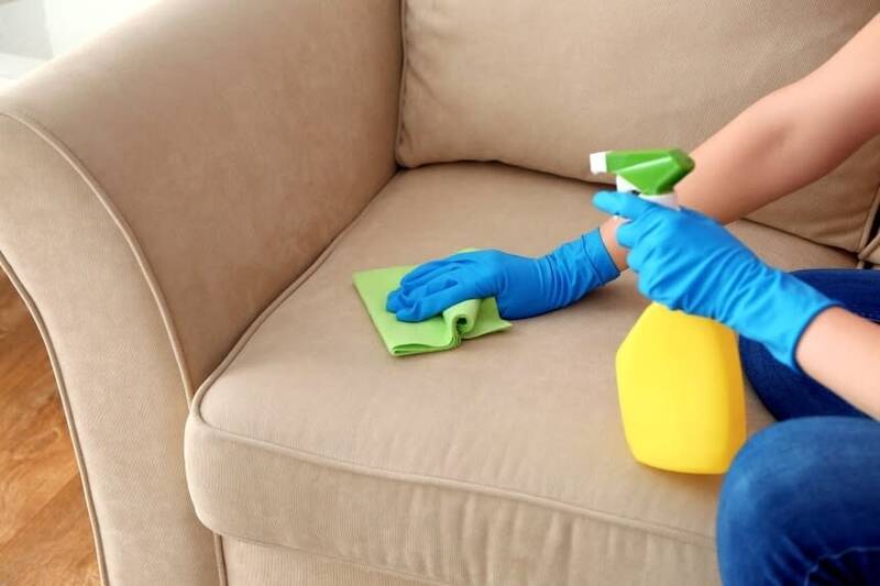 cách làm sạch ghế sofa vải cũ