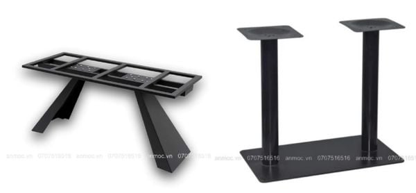 Chân bàn sắt thiết kế đơn giản, sang trọng, hiện đại