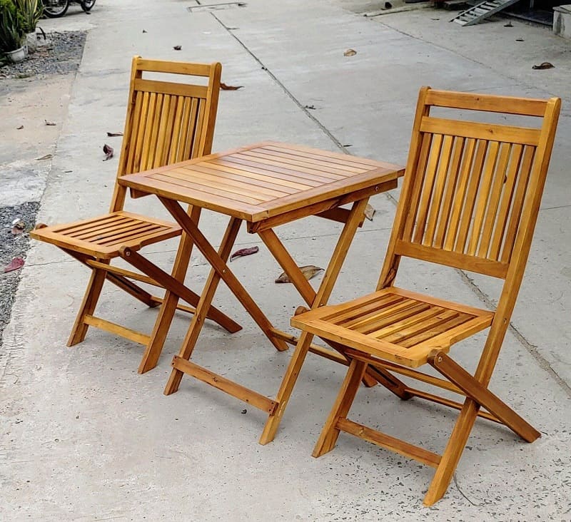 mẫu bàn ghế bằng gỗ pallet