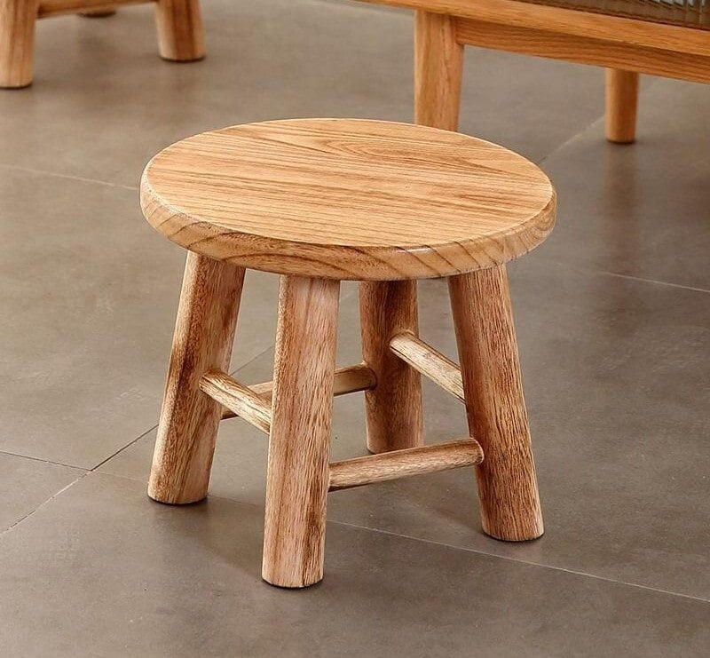ghế đôn gỗ tròn