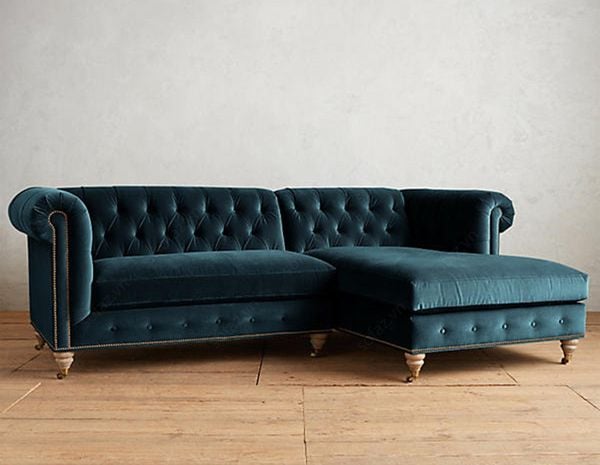 Sofa tân cổ điển với thiết kế đơn giản