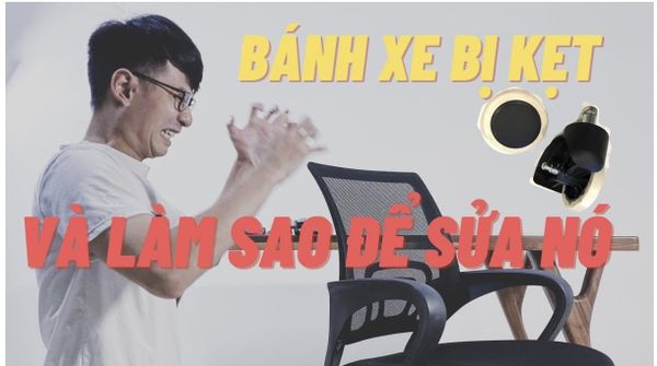 Sửa ghế văn phòng bị hư bánh xe