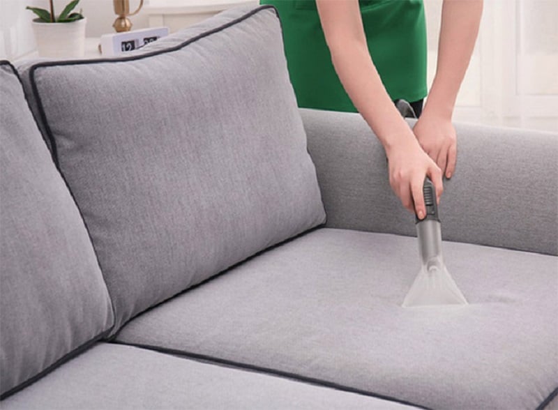 cách làm sạch ghế sofa vải