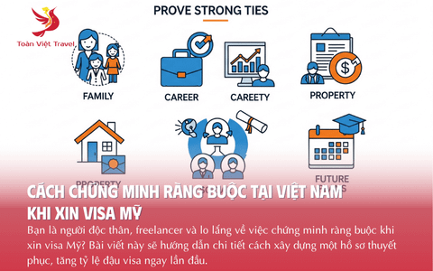 Cách Chứng Minh Ràng Buộc Tại Việt Nam Khi Xin Visa Mỹ