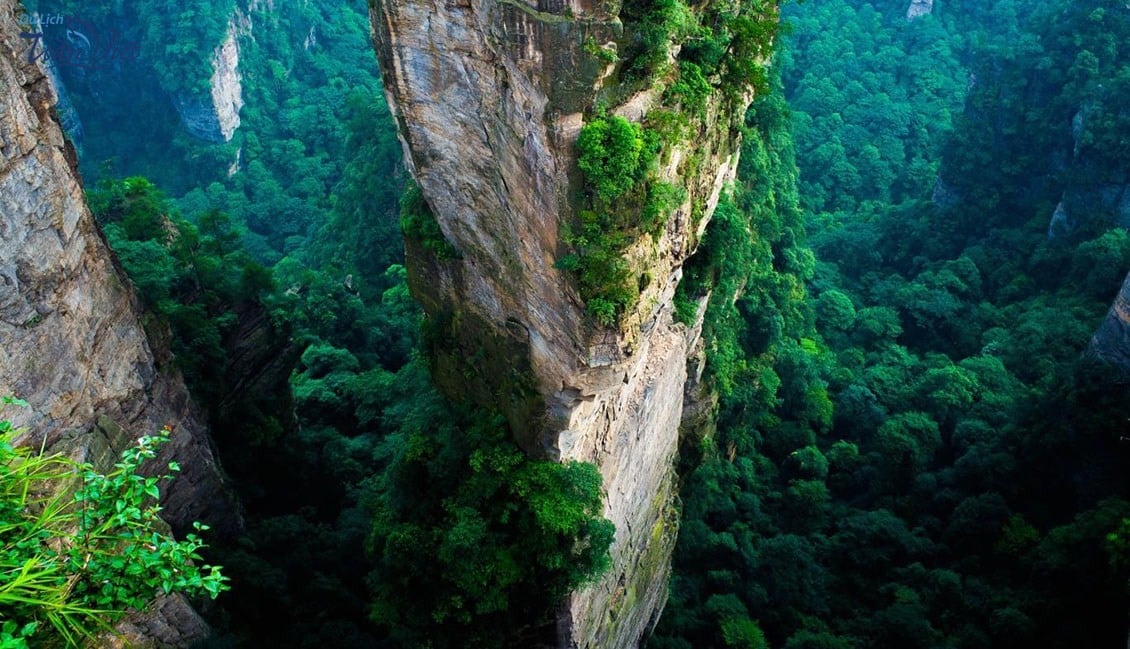 Du lịch Trung Quốc Trương Gia Giới Phượng Hoàng Cổ Trấn trải nghiệm con đường vách đá Sky Walk 