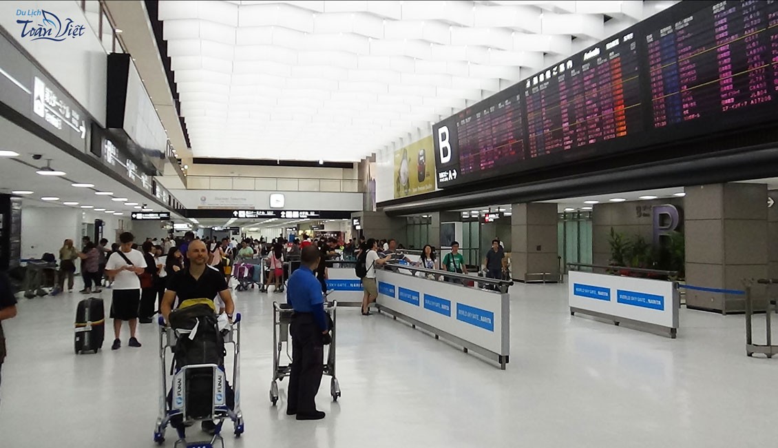 Du lịch Nhật Bản đón đoàn tại sân bay Narita