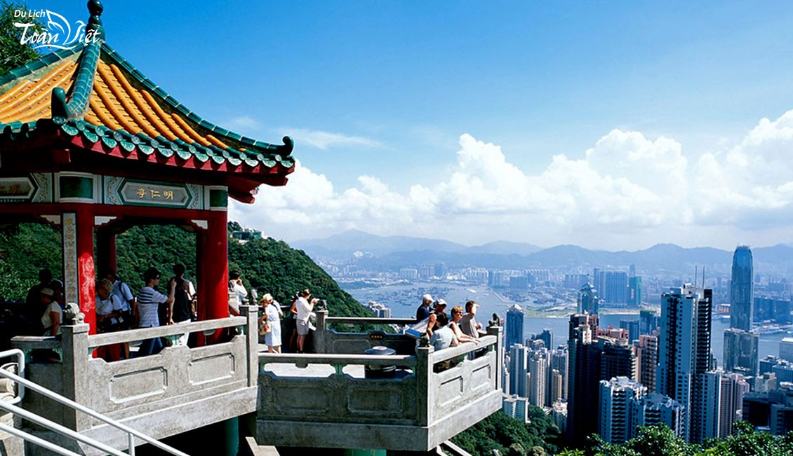Du lịch Hongkong Quảng Châu Thẩm Quyến tham quan đỉnh núi Thái Bình