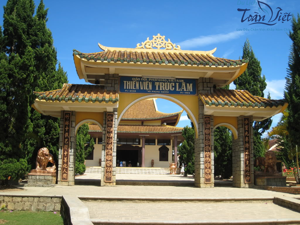 Tour Phan Thiết Đà Lạt - Thiền Viện Trúc Lâm